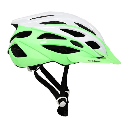 MTW210 SZARO-ZIELONY ROZM. S (50-58CM) KASK NILS EXTREME (16-70-133)