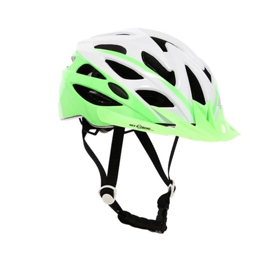 MTW210 SZARO-ZIELONY ROZM. M (53-60CM) KASK NILS EXTREME (16-70-134)