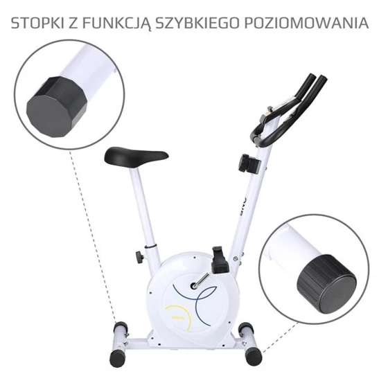 RM8740 WHITE ROWER MAGNETYCZNY ONE FITNESS (17-01-297)