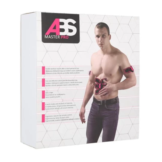 ABS MASTER PRO MULTI SET ELEKTROSTYMULATOR MIĘŚNI NN HMS (17-22-272)