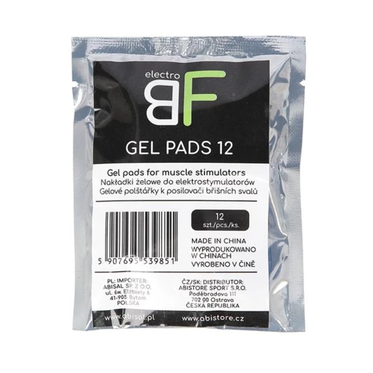 GEL PADS 12 NAKŁADKI ŻELOWE DO ELEKTROSTYMULATORÓW NN HMS (17-22-278)