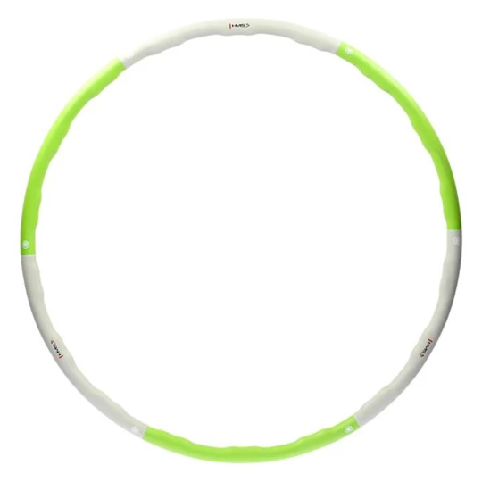 HHP003 GREEN-GREY HULA HOP 1,5KG 100CM HMS (17-44-503)