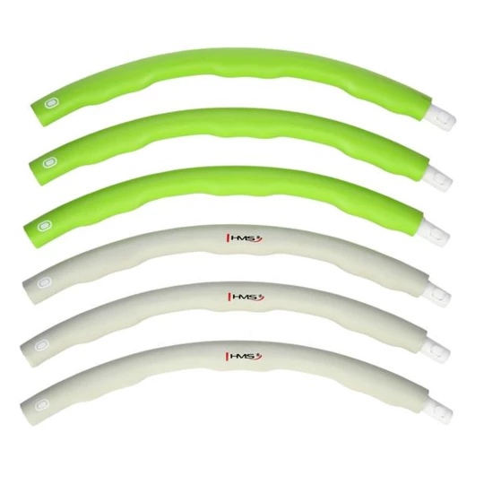 HHP003 GREEN-GREY HULA HOP 1,5KG 100CM HMS (17-44-503)