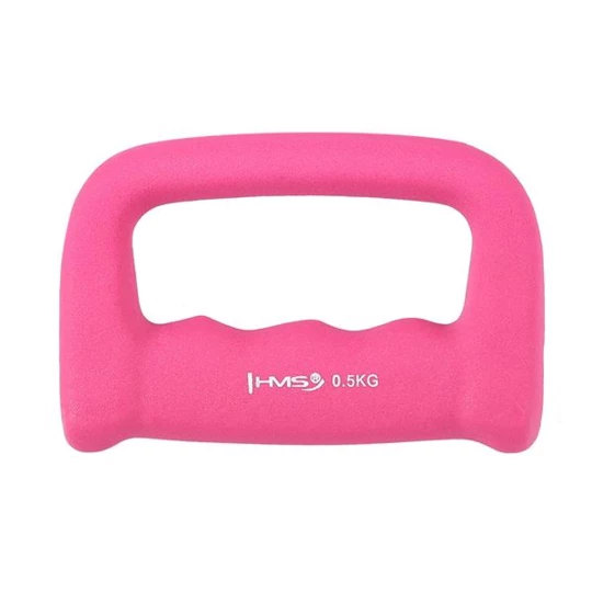 CK05 KASTET PINK CIĘŻAREK ŻELIWNY POKRYTY NEOPRENEM 0.5 KG HMS (17-47-120)