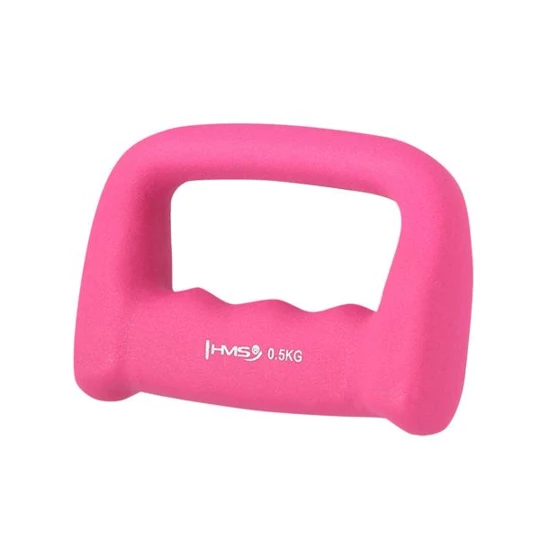 CK05 KASTET PINK CIĘŻAREK ŻELIWNY POKRYTY NEOPRENEM 0.5 KG HMS (17-47-120)