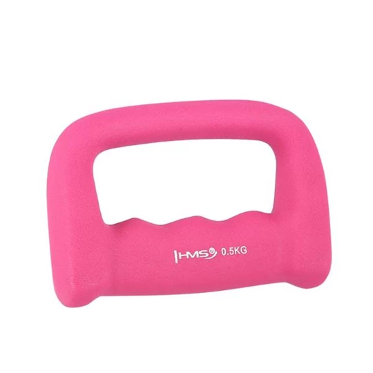 CK05 KASTET PINK CIĘŻAREK ŻELIWNY POKRYTY NEOPRENEM 0.5 KG HMS (17-47-120)