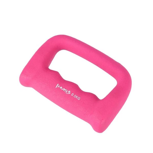 CK05 KASTET PINK CIĘŻAREK ŻELIWNY POKRYTY NEOPRENEM 0.5 KG HMS (17-47-120)