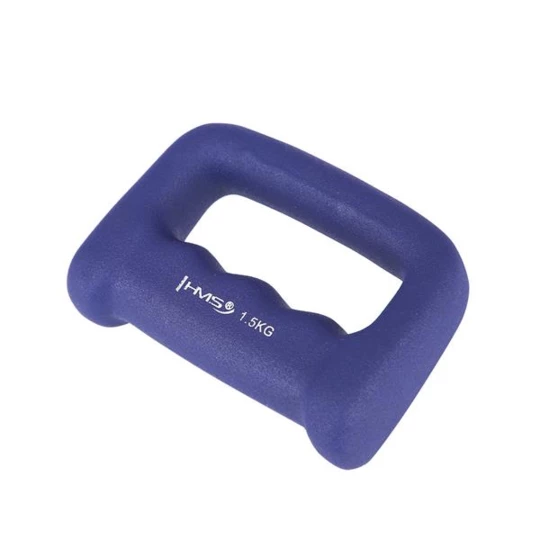 CK15 KASTET DARK BLUE CIĘŻAREK ŻELIWNY POKRYTY NEOPRENEM 1.5 KG HMS (17-47-122)