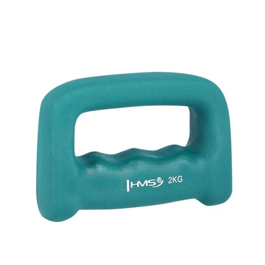 CK20 KASTET TURQUOISE CIĘŻAREK ŻELIWNY POKRYTY NEOPRENEM 2.0 KG HMS (17-47-123)