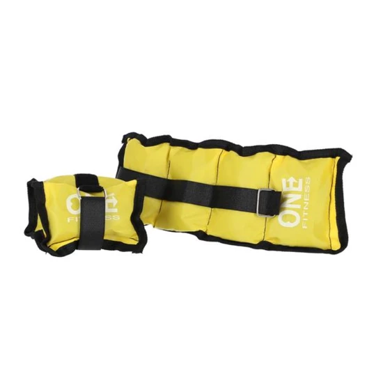 WW01 YELLOW OBCIĄŻNIKI 2 x 0.7 KG ONE FITNESS (17-47-380)