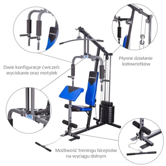 HEKTOR 3 ATLAS 100 LBS (45 KG) ONE FITNESS (17-50-003)