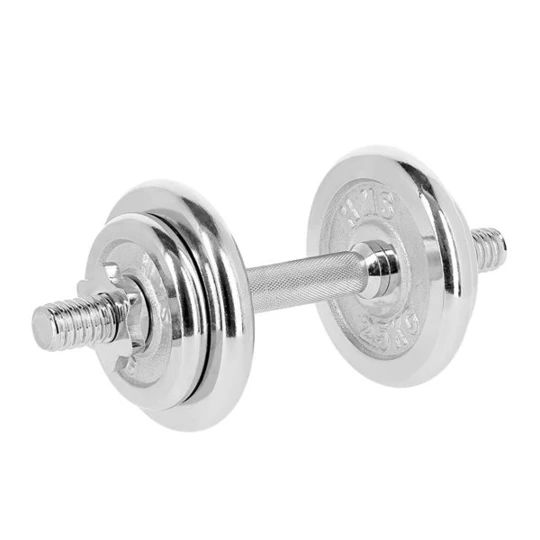 STC20 SZTANGIELKI W WALIZCE 2 x 10 KG CHROME HMS (17-59-103)