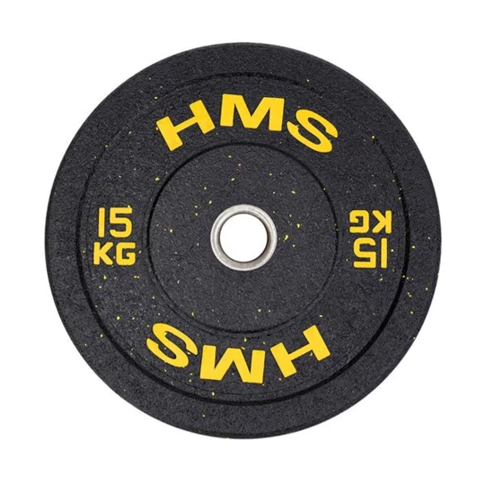 HTBR15 YELLOW TALERZ OLIMPIJSKI BUMPER 15 KG HMS (17-61-027)