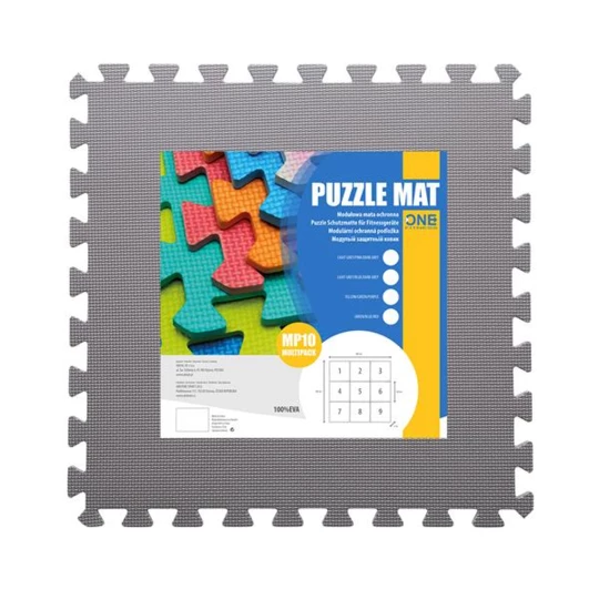 MP10 MATA PUZZLE MULTIPACK BLUE-GREY 9 ELEMENTÓW 10MM ONE FITNESS (17-63-083)