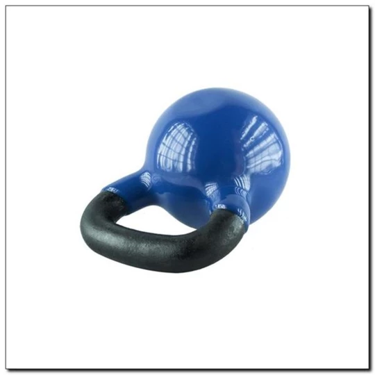 KNV04 BLUE KETTLEBELL ŻELIWNY POKRYTY WINYLEM HMS (17-64-040)