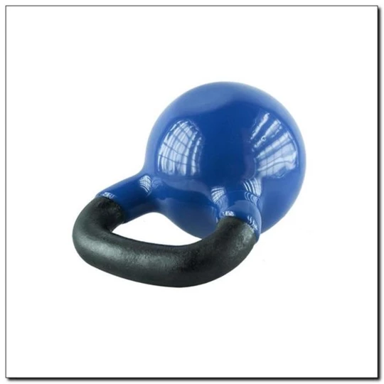 KNV06 BLUE KETTLEBELL ŻELIWNY POKRYTY WINYLEM HMS (17-64-041)