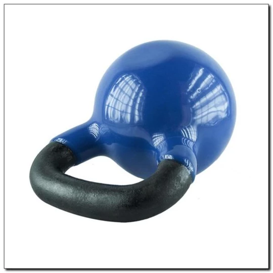 KNV12 BLUE KETTLEBELL ŻELIWNY POKRYTY WINYLEM HMS (17-64-043)