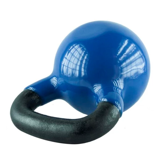 KNV24 BLUE KETTLEBELL ŻELIWNY POKRYTY WINYLEM HMS (17-64-046)