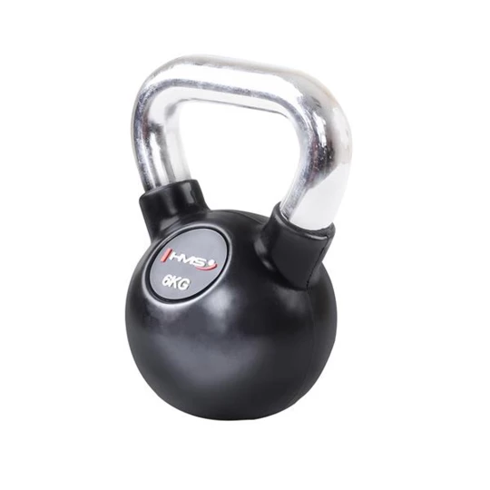 KGC06 UCHWYT CHROM OGUMOWANY KETTLEBELL ŻELIWNY HMS (17-64-051)