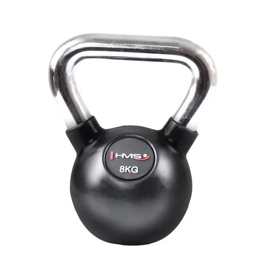 KGC08 UCHWYT CHROM OGUMOWANY KETTLEBELL ŻELIWNY HMS (17-64-052)