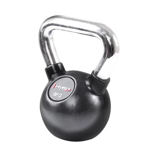 KGC08 UCHWYT CHROM OGUMOWANY KETTLEBELL ŻELIWNY HMS (17-64-052)