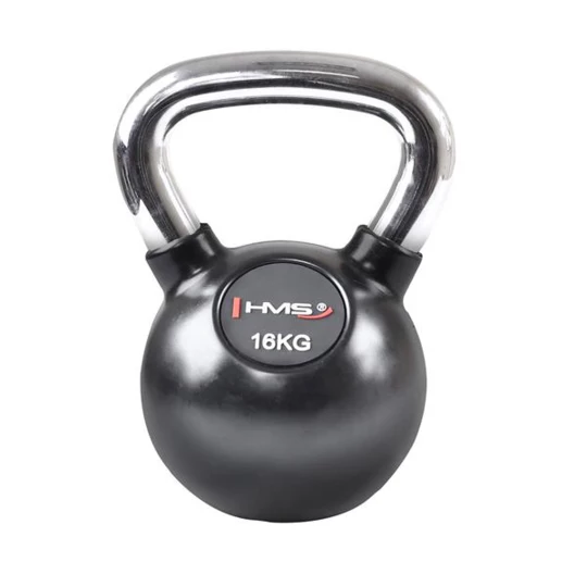 KGC16 UCHWYT CHROM OGUMOWANY KETTLEBELL ŻELIWNY HMS (17-64-055)