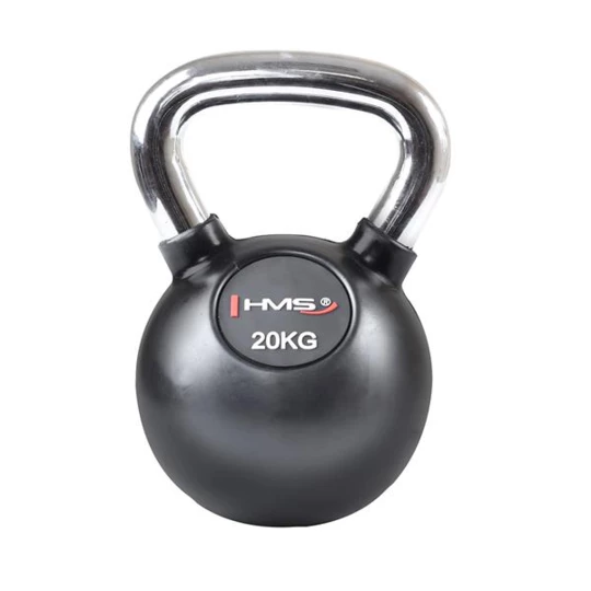 KGC20 UCHWYT CHROM OGUMOWANY KETTLEBELL ŻELIWNY HMS (17-64-056)