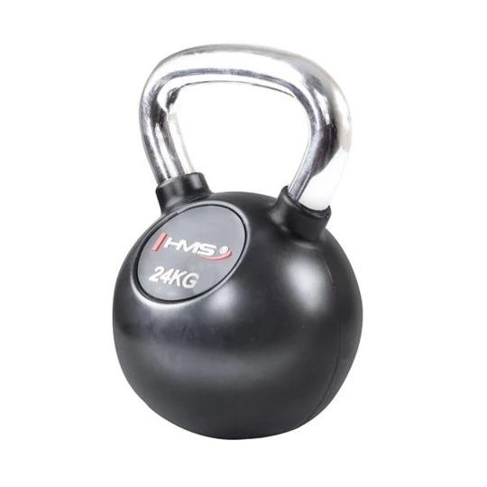 KGC24 UCHWYT CHROM OGUMOWANY KETTLEBELL ŻELIWNY HMS (17-64-057)