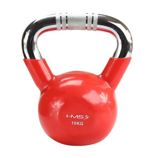 KTC04 RED UCHWYT CHROM RADEŁKOWANY KETTLEBELL ŻELIWNY HMS (17-64-070)