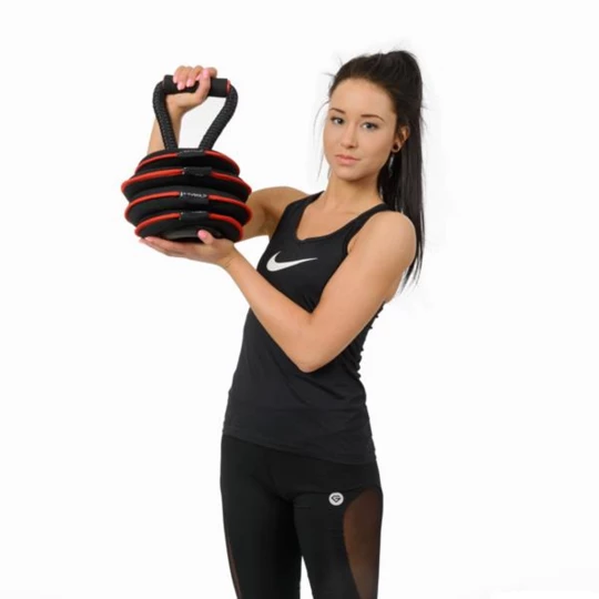 KRM20 KETTLEBELL REGULOWANY MIĘKKI 20 LBS HMS (17-64-810)