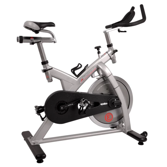 Spinningowy rower treningowy inSPORTline Epsilon - Kolor Szary