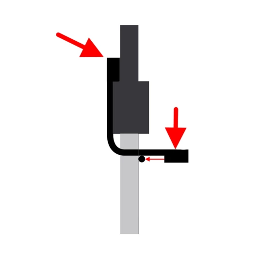 Wielofunkcyjny drążek do podciągania do drzwi inSPORTline Door Chin Up Bar