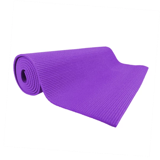 Mata do ćwiczeń JOGI inSPORTline Yoga 173x60x0,5 cm - Kolor Fioletowy