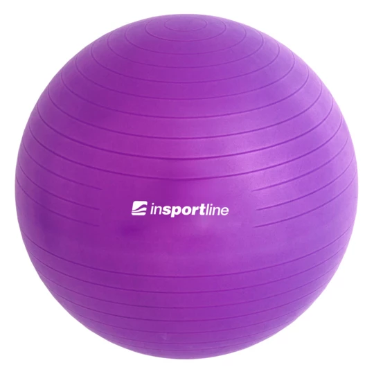 Piłka gimnastyczna inSPORTline Top Ball 55 cm - Kolor Fioletowy