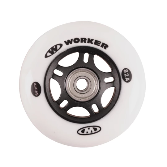 Kółka WORKER 64mm z carbonowymi łożyskami ABEC-5