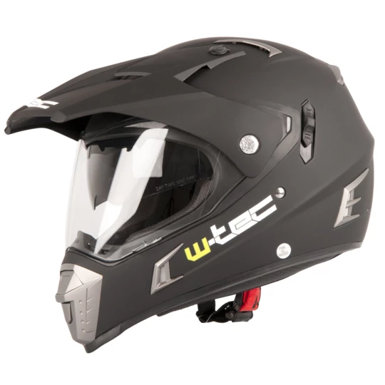 Kask motocyklowy W-TEC NK-311 blenda - Kolor Matowy czarny, Rozmiar M (57-58)