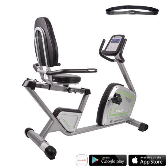 Rower treningowy rehabilitacyjny poziomy inSPORTline inCondi R60i