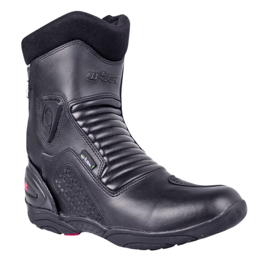 Skórzane buty motocyklowe W-TEC Bangoff - Kolor Czarny, Rozmiar 39