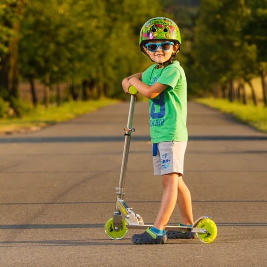 Hulajnoga WORKER Racer Urban Boy ze świecącymi kółkami