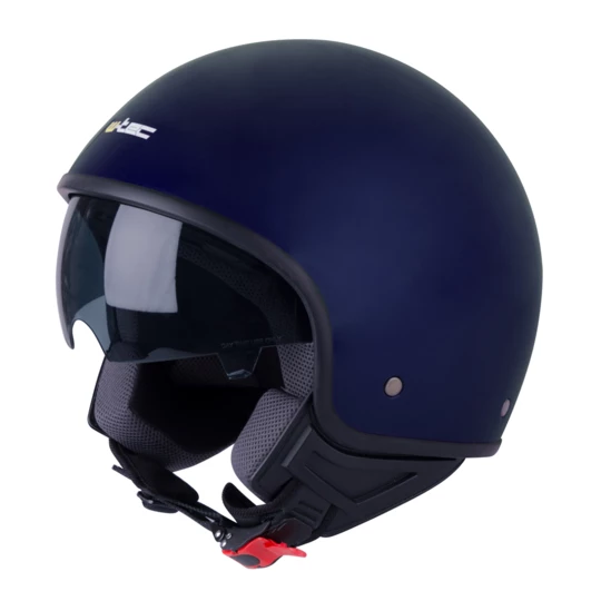 Kask motocyklowy otwarty na skuter chopper W-TEC FS-710 - Kolor Ciemnoniebieski, Rozmiar S (55-56)