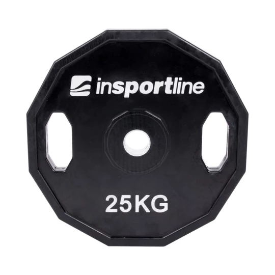 Gumowane obciążenie inSPORTline Ruberton 25 kg 30 mm