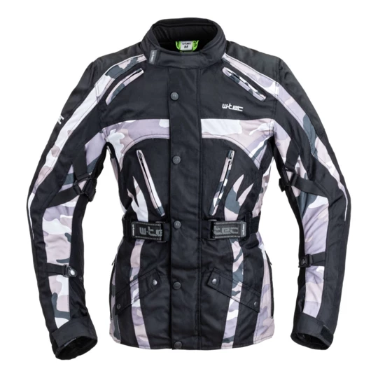 Męska kurtka motocyklowa W-TEC Troopa - Kolor Black Camo, Rozmiar S