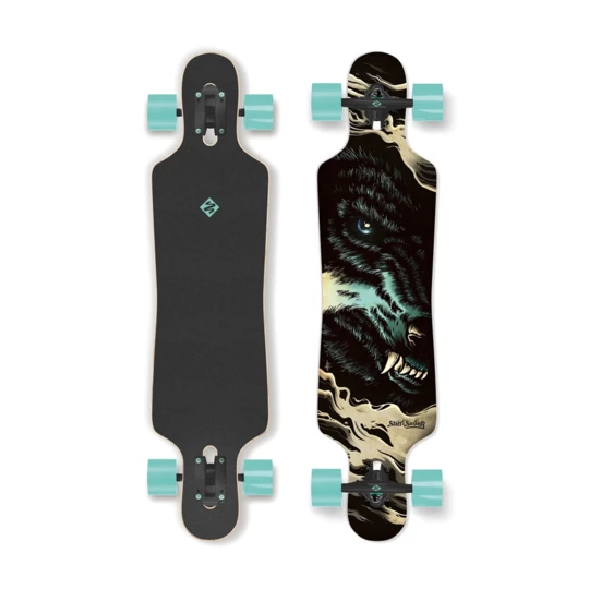 Longboard Street Surfing Freeride - Curve Wolf 39