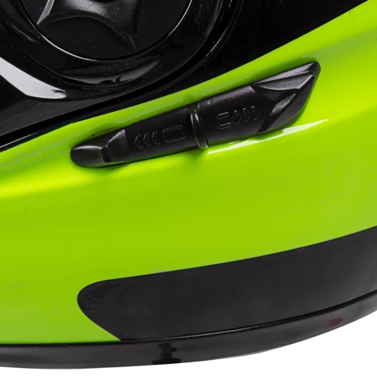 Kask motocyklowy otwarty z blendą W-TEC Neikko Black-Fluo - Rozmiar S (55-56)