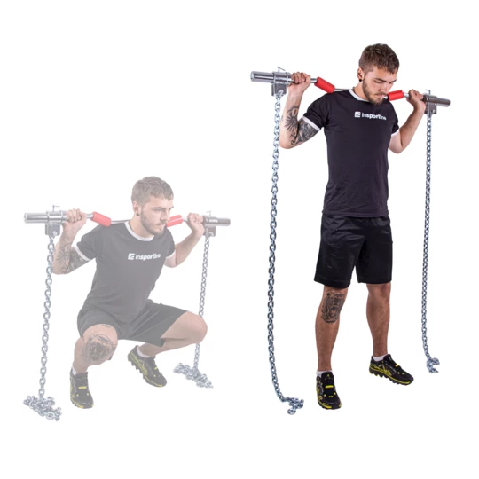 Zestaw Łańcuchy treningowe inSPORTline Chainbos 2x20 kg