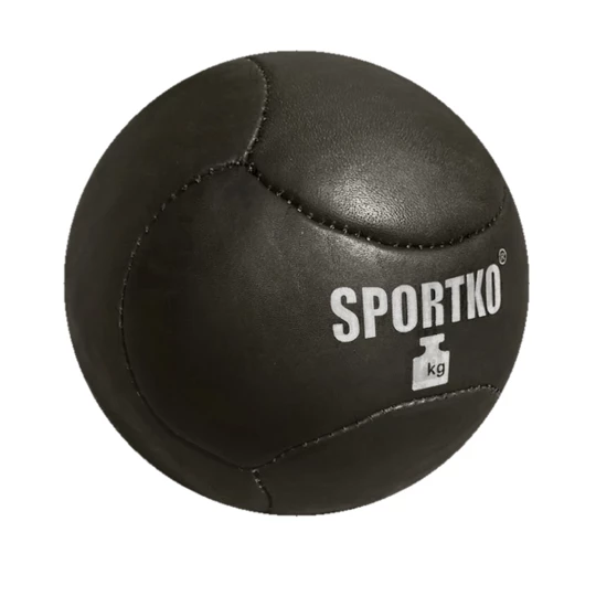 Skórzana piłka lekarska SportKO Medbol 8kg