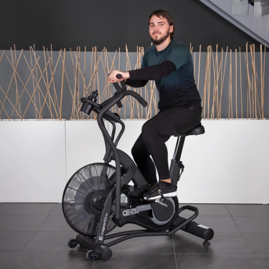 Profesjonalny rower treningowy powietrzny inSPORTline Airbike Pro