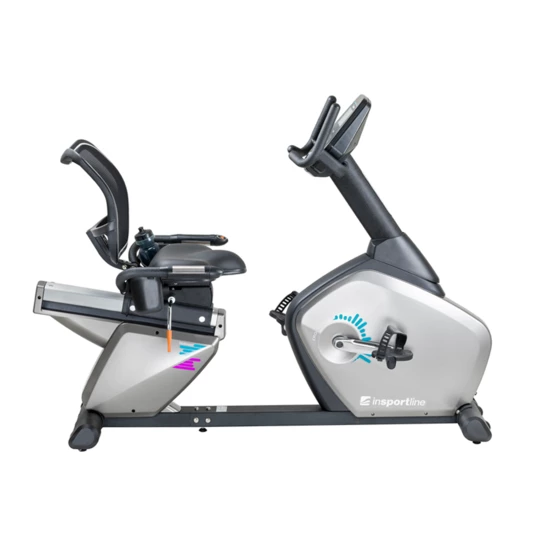 Poziomy rower treningowy inSPORTline Halimed