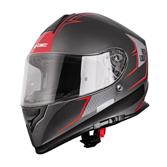 Kask motocyklowy W-TEC V127 Red Light - Rozmiar S (55-56)