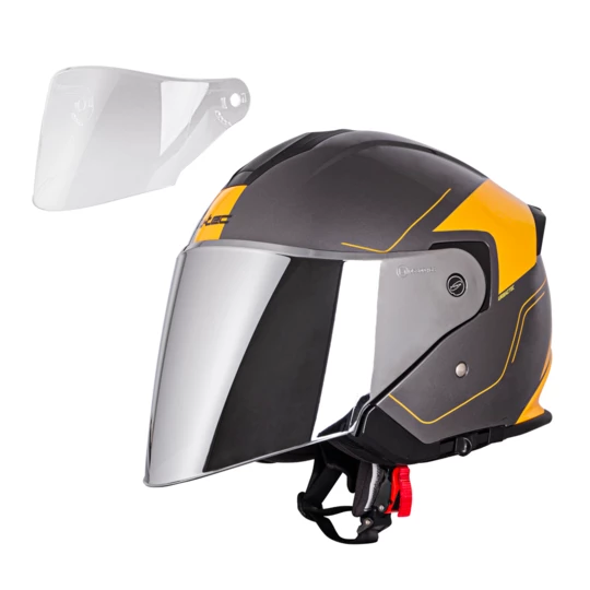 Kask motocyklowy z blendą W-TEC V586 Urbaztec - Rozmiar S (55-56)